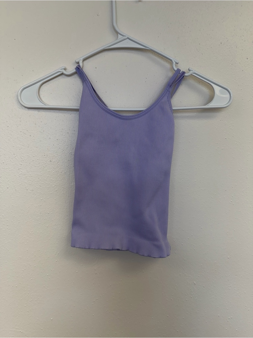 & Other Stories Lavender Ribbed Tank